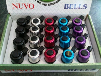 NUVO Mini Alloy Ping Bell 33mm (Colour Option).