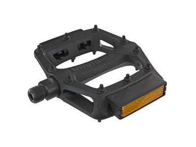 DMR V6 Lightweight Nylon Fibre Body Pedals 9/16" Axle Black with Reflector  click to zoom image