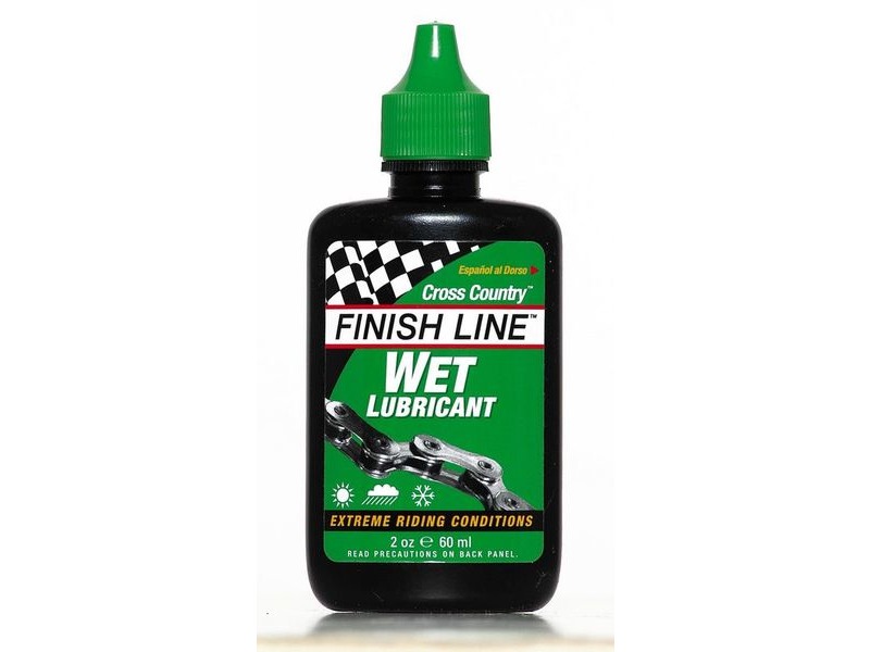FINISH LINE Cross Country Wet Chain Lube 2 oz / 60 ml click to zoom image