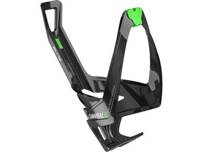 ELITE Cannibal XC Bio bottle cage  Black / Green  click to zoom image