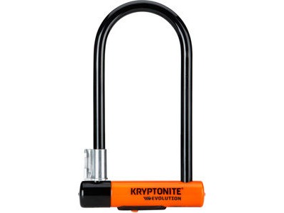 KRYPTONITE Evolution Standard Lock inc Flexframe Bracket Sold Secure Gold