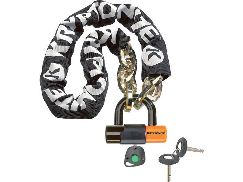 KRYPTONITE New York Noose (12 mm/100 cm) - With Ev Series 4 Disc Lock 14mm Sold Secure Gold click to zoom image