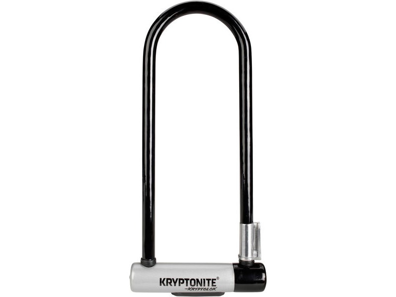 KRYPTONITE Kryptolok Long Shackle U-Lock With With Flexframe Bracket Sold Secure Gold click to zoom image