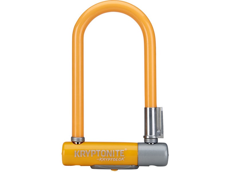 KRYPTONITE Kryptolok Standard U-Lock With With Flexframe Bracket Sold Secure Gold click to zoom image