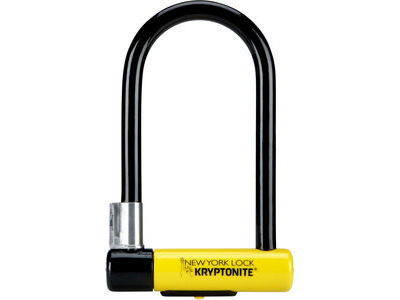 KRYPTONITE New York Standard Nyl Lock With Flexframe Bracket Sold Secure Gold