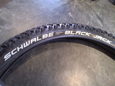 SCHWALBE Black Jack 24 x 1.90 Active Wired K-Guard SBC Black- Skin 670g (54-507) click to zoom image