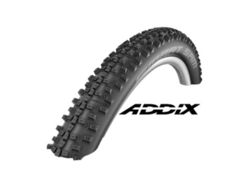 SCHWALBE Smart Sam 26in x 2.1 Wired Skin wall tyre (Wire) click to zoom image