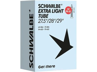 SCHWALBE SV19L-EL 27.5"/28"/29" tube 40mm presta valve