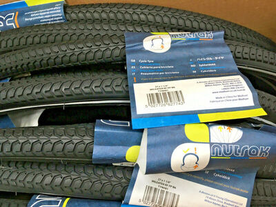 NUTRAK 27 x 1 1/4" Traditional tyre with puncture breaker and reflective click to zoom image