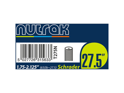 NUTRAK 27.5" or 650B x 1.75 - 2.125 inner tube