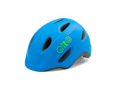 GIRO Scamp 45-49CM Matte Blue/ Lime  click to zoom image
