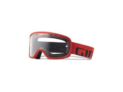 GIRO Tempo MTB Goggles (Colour Option). Medium-sized, adult fit Red  click to zoom image