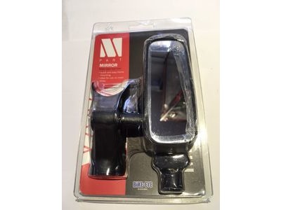M PART Adjustable Bike-Eye Mirror for Bicycle Head Tube Fitment (Size Option).