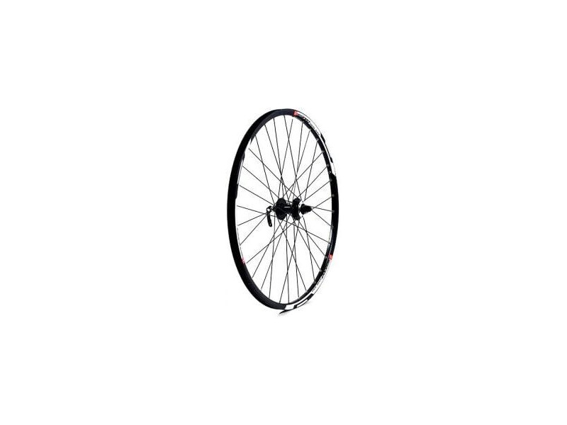M PART WHEELS 27.5 (650B) x 1.75 alloy 6 bolt disc brake only QR axle 100 mm black front wheel click to zoom image