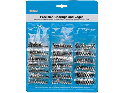 WELDTITE 7/32" Ball Bearings (20 bags x 24 balls = 1 card)