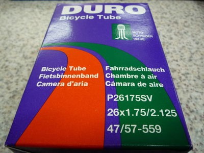 DURO 26x1.75/2.125 sch inner tube