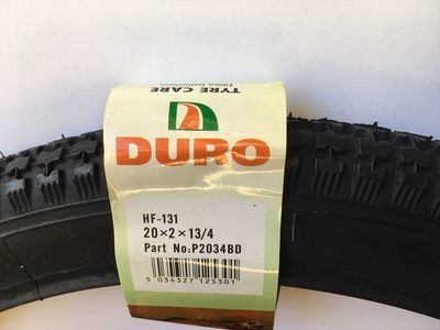 DURO Classic Trade Butcher Bike tyre 20 x 2 x 1-3/4" (54-400)