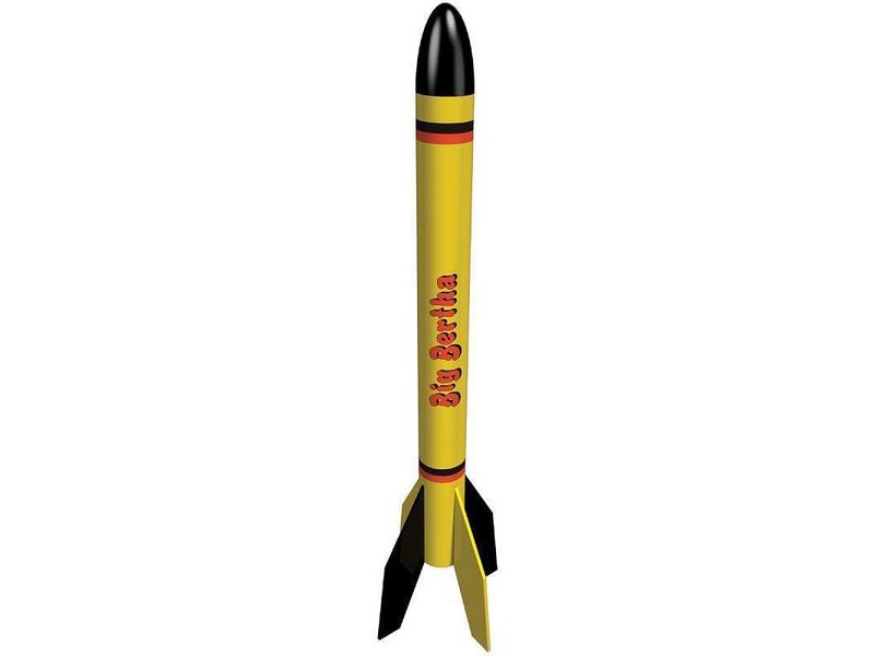 ESTES Big Bertha Flying Model Rocket Kit click to zoom image