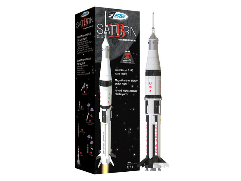 ESTES Saturn 1B (2) (Scale) (English Only) click to zoom image