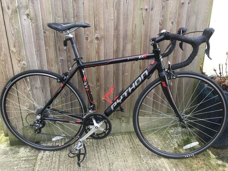 PYTHON BIKES ZX1 Racer Drop bar (used) click to zoom image