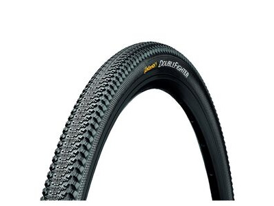 CONTINENTAL Double Fighter III 26 x 1.9" Black Tyre