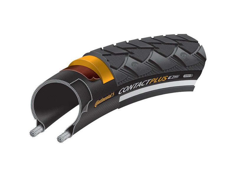 CONTINENTAL Contact Plus Reflex 26 x 1.75 Tyre click to zoom image