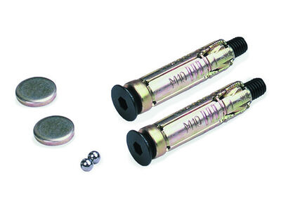OXFORD PRODUCTS High Security Ground & Wall Anchor (Sold Secure Silver). click to zoom image