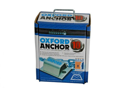 OXFORD PRODUCTS High Security Ground & Wall Anchor (Sold Secure Silver).