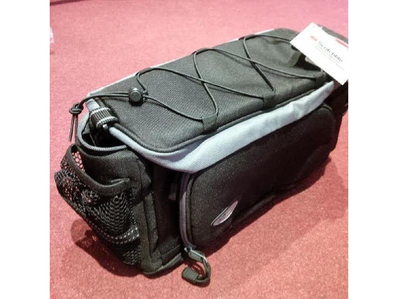 PREMIER Rack Pack Top Bag With Folding Side Panniers click to zoom image