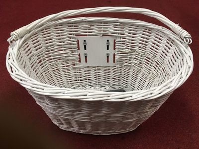PREMIER Wicker 16" Front Basket incl Q/R Bracket click to zoom image