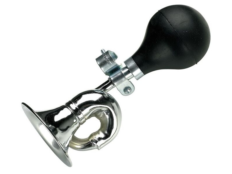 PREMIER Chrome Bugle Bicycle horn click to zoom image