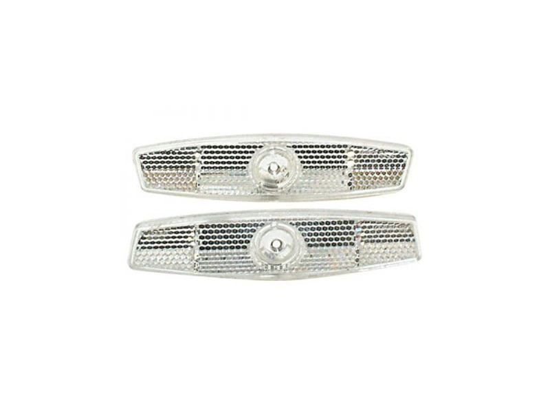 PREMIER Spoke Reflectors White (Pair) click to zoom image