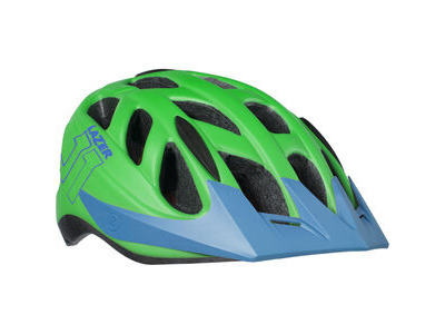 LAZER J1 Helmet Youth Uni-Size 52-56 cm Uni-Size 52-56 cm Green / Blue  click to zoom image