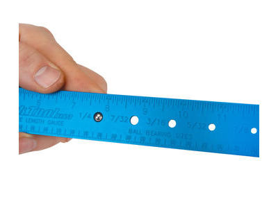 PARK TOOL Spoke bearing Ruler and cotter gauge SBC-1 click to zoom image