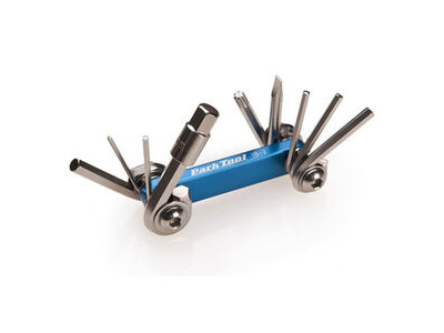 PARK TOOL IB2C - I-Beam Mini fold-up hex wrench screwdriver and star shaped wrench set