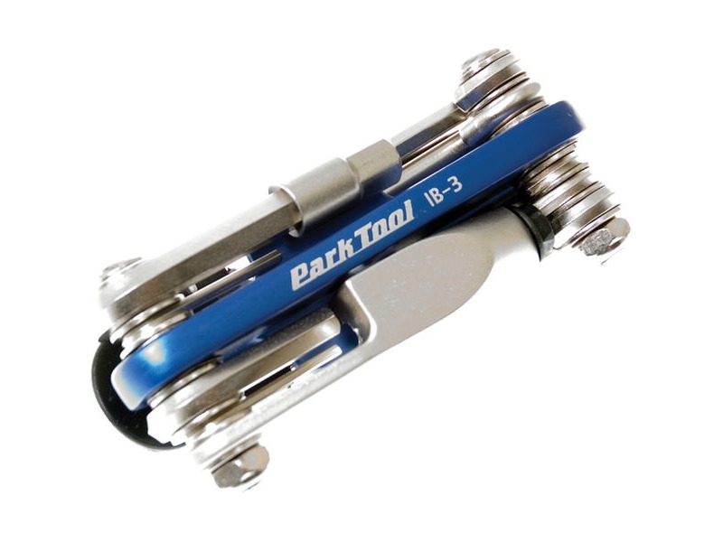 PARK TOOL IB-3 I-Beam Mini fold-up hex wrench screwdriver and star shaped wrench set click to zoom image