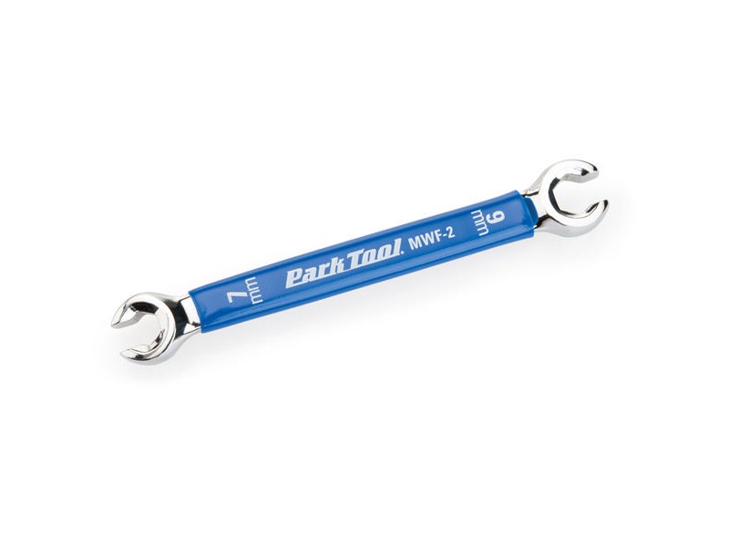 PARK TOOL MWF2 - Metric Flare Wrench: 7mm / 9mm click to zoom image