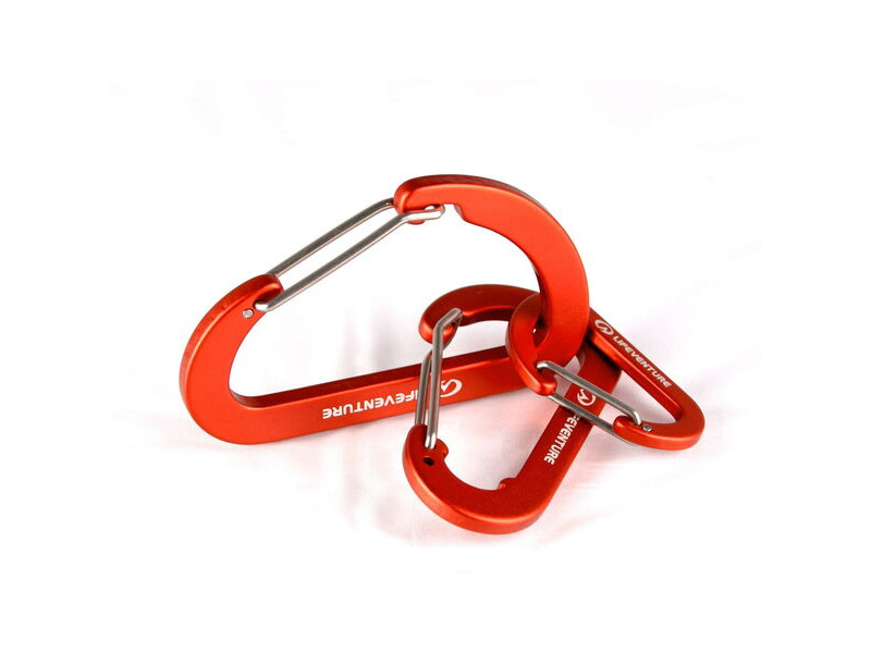 LIFEVENTURE Karabiners (3 Pack) click to zoom image