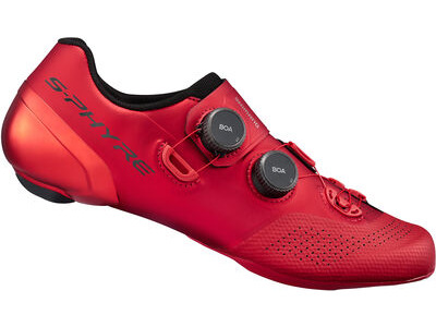 SHIMANO S-PHYRE RC9 (RC902) SPD-SL Shoes 40 Red  click to zoom image