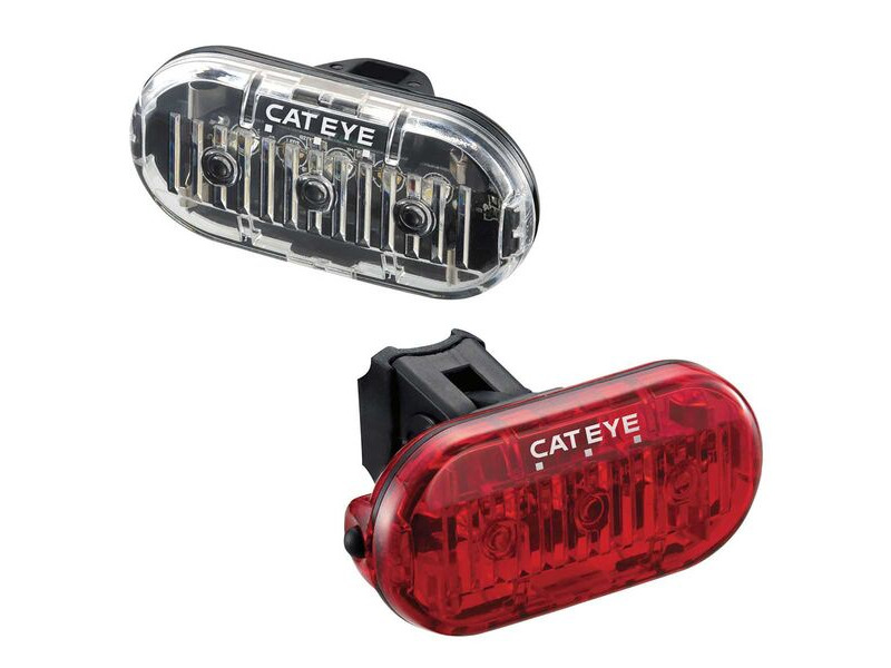 CATEYE OMNI 3 FRONT & REAR LIGHT SET click to zoom image