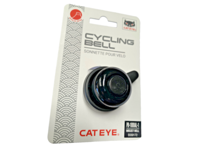 CATEYE PB-100AL WIND BELL 22.2mm clamp black  click to zoom image