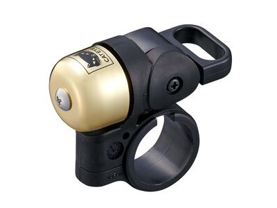 CATEYE OH-500 NIDO BELL 22.2mm clamp gold  click to zoom image