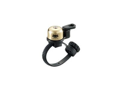 CATEYE OH-2400 FLEXTIGHT BRASS BELL 19-32 mm clamp gold  click to zoom image