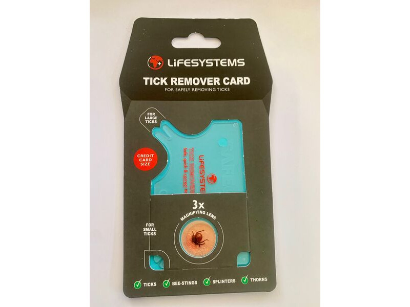 LIFESYSTEMS Tick Remover Card click to zoom image