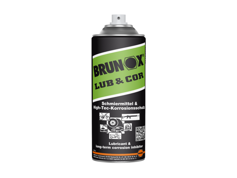 BRUNOX LUB & COR 400ml Chain lube click to zoom image