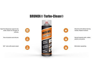 BRUNOX TURBO-CLEAN 500ml Aerosol click to zoom image