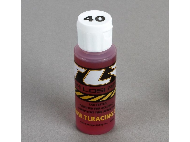 TLR Silicone Shock Oil, 40 Wt, 2 oz click to zoom image