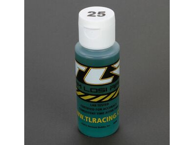 TLR Silicone Shock Oil, 25wt, 2 oz