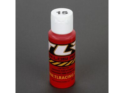 TLR Silicone Shock Oil, 15 wt, 2 oz