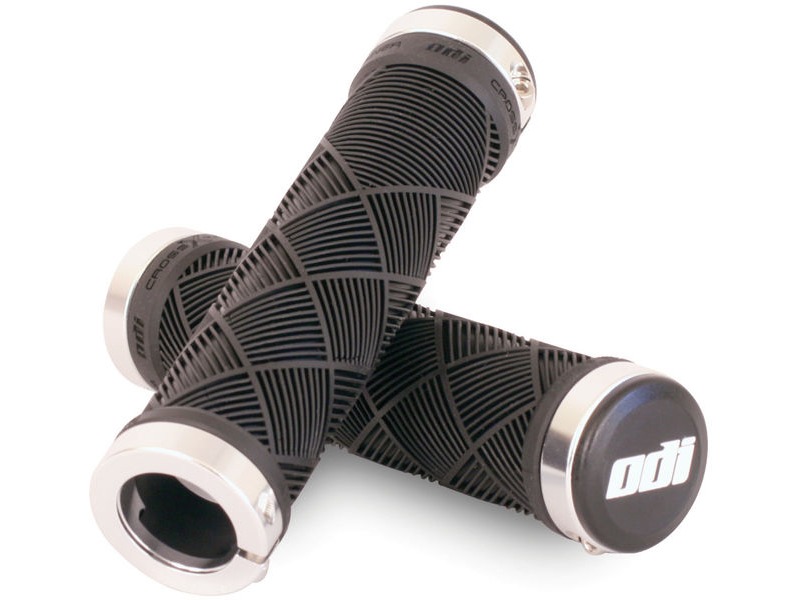 ODI GRIPS Cross Trainer MTB Lock On Grips 130mm - Black click to zoom image